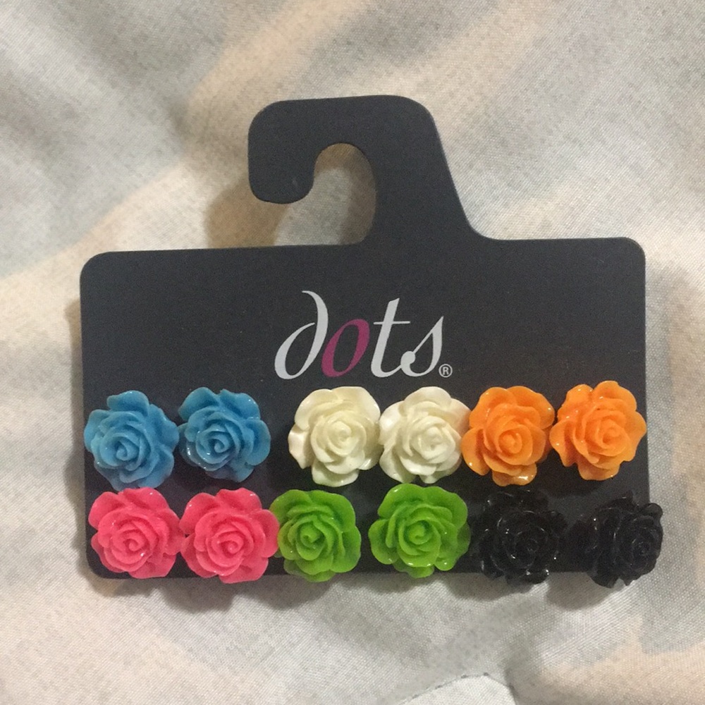 flower earrings